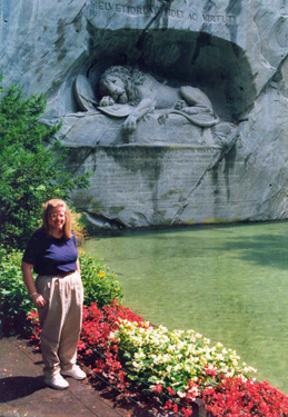 Debbie and the Löwendenkmal