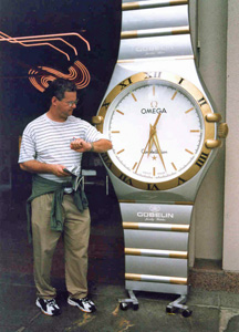 Frank with watch