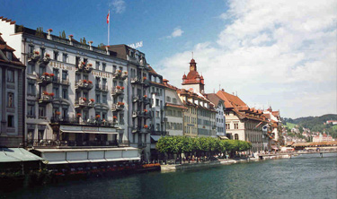 hotel over the river