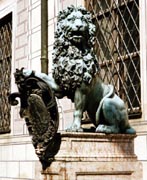 lion statue