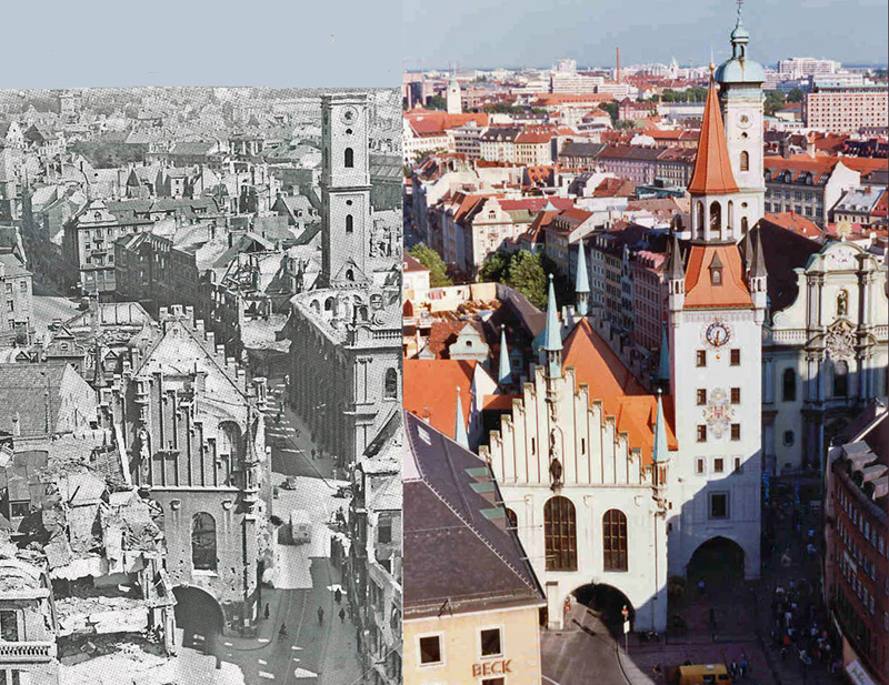 Munich war damage
