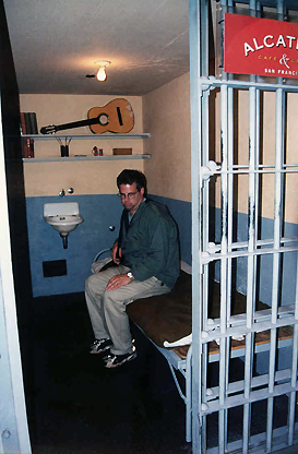 mock-up jail cell
