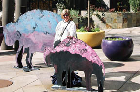 Debbie & the buffalo