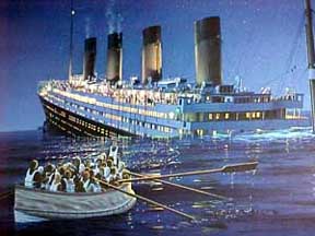 Titanic sinking
