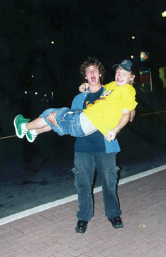 Damian and Dan in Niagara Falls