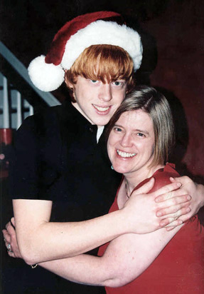 Justin and Aunt Debbie