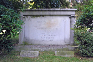 Fort's grave