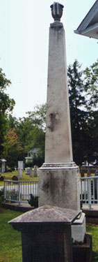 Mahlon Dickerson's grave