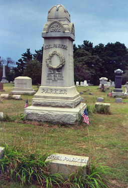 Parker's grave
