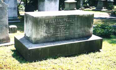 Pennington's grave