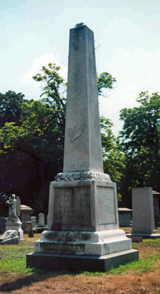 Marcus L. Ward's grave