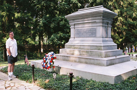 Hayes' grave