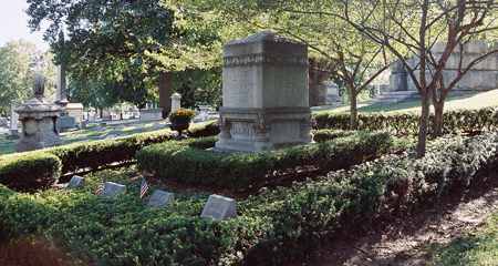 Benjamin Harrison's grave